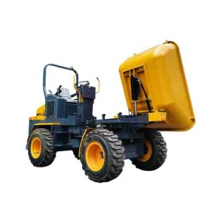 Seated dumper